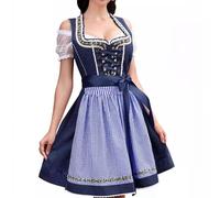 Generico Tradizionale Dirndl Donna Abito Bavarese Moderno Vestito Da Sexy Abiti Midi Per Le Signore Lunghi Costume Festa Octoberfest E Vestiti Elegante Perfetto