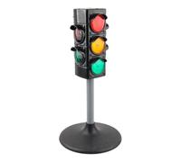 Generico Traffic Light Lamp, Small Stop Light Model, 8.66x5.91 Inches Interactive Learning And Education Toys, Pretend Play Road Signs, Realistic Traffic Signal Playset for Kids