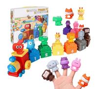 Generico Train Set - Interactive Learning Color Matching Counting Sorting Toy | Educational Preschool STEM Track Train Play Set for Kids, Home, Bedroom, Daycare, Travel or Party Favors
