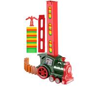 Generico Train Toy, Stacking Game, 4.13x6.3x2.76 Inches Creative Track Builder, Sound and Light Effects, Automatic Movement Feature, Fun for Boys, Girls, Childrens, Present Ideas Easy to Use