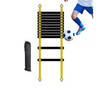 Generico Training Ladder - Footwork Agility Kit, 20-Foot Adjustable Rung System, Heavy-Duty Nylon Straps, Portable Carry Bag, Sports Equipment for Athletes Football Hockey Tennis