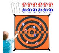 Generico Trampoline Dart Board Game,Fun Interactive Universal Adhesive Toys | Kids Trampoline Accessories - for Home Indoor Outdoor Garden Park Wall Party Birthday Training Club Competition