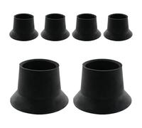 Generico Trampoline Leg Tip - 1.88x1.24 Inches Trampoline Poles Replacement, TrampolineLeg cap Tips, Anti-Slip Legs Wear-Resistant Pads Heavy-Duty Parts for Professional Installation