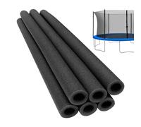 Generico Trampoline Pole Covers - Replacement - Safety Foam Padding & PE Enclosure Parts | 6-Piece Set Secure Indoor &Outdoor Trampoline Use | Durable, Weather-Resistant, Easy To Install for all Ages