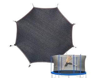 Generico Trampoline Shade Cover - 8FT 10FT 12FT 14FT Waterproof UV Protection, Durable Sunshade Replacement, Outdoor Accessory | for Kids Spring Summer Winter Backyard Garden Play Equipment