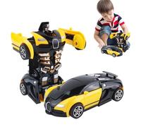 Generico Transform Robot Car Toys - 2 in 1 Deformation Toy Car Action Figure | Pull Back Robot Çar for Boys and Girls, Convertible Ŕobot Vehicle Toy for Kids Gift