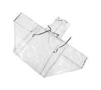 Generico Transparent Electric Bike Cover | Mobile Scooter Cover with Mirror Shade - Windproof Waterproof Folding for Adults Men Daily Travel Commuting Riding Outdoor Winter