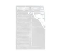 Generico Transparent Ring Tightener - 19 Piece Invisible Size Adjuster, Clear Comfortable Guard For Ring Space Reducer For Jewelry, Adjustable Accessory For Gym, Swimming, Engagement, Or Daily Use