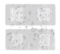 Generico Transparent Wall Hooks - PVC, Double Sided Adhesive Kitchen Hooks