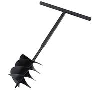 Generico Trapano da Terra con Manico 250 mm Tubo di Prolunga Acciaio 8 m,16.9kg,3059407