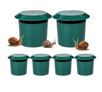 Generico Trappole per Lumache per Giardino | Gabbia per Il Controllo delle Lumache 11.3x9.5 cm - Soluzione per La Cattura delle - per Giardino, Interno, Esterno, Casa, Piante E Verdure