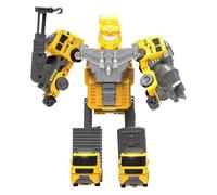 Generico Trasforma Il Robot Per Auto - Spingi E Vai A Trasformare Il Veicolo | Servizio Robot Combinato | Smontare La Figura Di Deformazione 'auto | Giocattolo Veicolo Action Figure | Kit Di Giocatt