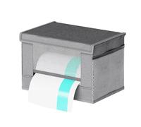 Generico Trash Bag Holder - Foldable Kitchen Container, Garbage Bag Organizer With Mesh Pocket, For Kitchen Cabinet Pantry Bedroom Counter