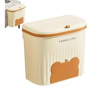 Genérico Trash Can - Garbage Can | Room Bin | Trash Bin Kitchen | Collapsiblee Camping Trash Can With Lid Foldable Trash Can With Handles Waterproof Camping Trash Can Outdoor Trash Can For RV Car