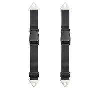 Generico Trash Can Locks | Long Lasting Strong Strap Lid Lock 2 Pieces - Adjustable Safety Locking 30-50 Gallon Containers Kids Dog Cat Raccoons Foxes