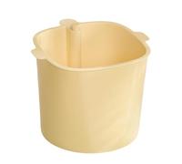 Generico Trash Can With Drain Basket | Double-Layer Small Water Draining Garbage Bin | Countertop Garbage Basket | For Kitchen Dining Room Office Apartment Farmhouse Dormitory Study Vanity Coffee Bar