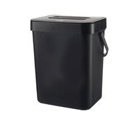Generico Trash Can with Lid - Large Capacity Garbage Can | Wall Mounted Waste Bin, Reusable Hanging Garbage Holder, Kitchen Waste Container, Modern Mountable Trash Bin for Counter Top & Under Sink