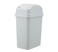 Generico Trash Cans With Lids 10.63x6.97x16.14 Inches | 10L Trash Bin Tall Garbage Can | Thickened Kitchen Waste Basket, Leak-Proof Bathroom Garbage Bin, Bedroom
