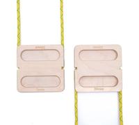 Generico Trave da Arrampicata - Tastiera da Arrampicata | Set da 2 Pezzi | Dispositivo di Allenamento | Hangboard da Arrampicatas Grip Trainer per Donne, Uomini, Principianti, Professionisti Palestra