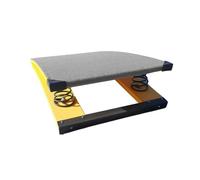 Generico Trave Elastica per Ginnastica Resistente, Trave Elastica in Legno, Trave Elastica Curva Portatile, per Allenamento a casa, a Scuola (80x50x20 cm, 2 Molle)