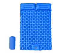 Generico Travel Air Mattress, Waterproof Inflatable Camping Sleeping Pad, Backpacking with Foldable Design, Effortless Inflation, for Hiking, Backpacking, Fishing (blue)