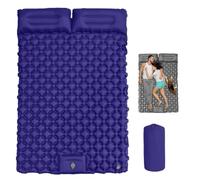 Generico Travel Air Mattress, Waterproof Inflatable Camping Sleeping Pad, Backpacking with Foldable Design, Effortless Inflation, for Hiking, Backpacking, Fishing, Lightweight & Portable (Dark Blue)