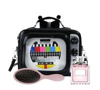 Generico Travel Backpack, Television Shoulder Bag, Large-Capacity School Daypack, Polyester Stylish Travel Daypack, Multifunctional Design, Ideal For Outdoor Commute And Daily Use