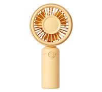Generico Travel Breeze Fan - Portable Device for Office | USB Rechargeable 3 Speed Quiet Motor, Small Personal Cooling Tool, Indoor Outdoor Utility, School Commuting Companion, Hiking Walking