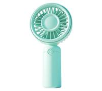 Generico Travel Breeze Fan - Portable Device for Office | USB Rechargeable 3 Speed Quiet Motor, Small Personal Cooling Tool, Indoor Outdoor Utility, School Commuting Companion, Hiking Walking