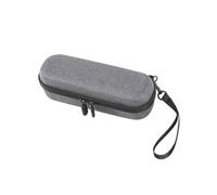Generico Travel Carrying Case for DJI Pocket 4 Portable Storage Box with Wrist Strap Shockproof Dust-proof Hard Shell Protective Bag Action Camera Accessories (Nylon gray)