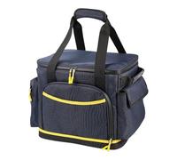 Generico Travel Charging Cable Organizer, Portable Power Station Storage Case, Shockproof Electronics Carrying Pouch, Durable Oxford Cloth Bag, Compact & Lightweight For Camping & Travel, Black