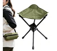Generico Travel Folding Stool, Foldable Portable Camping Chair Stool, Quick Fold and Unfold System, Lightweight Seat for Outdoor Hiking Fishing Mountaineering Backpacking Use, 15.74x12.6x11.81 Inch