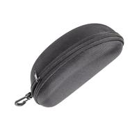 Generico Travel Glasses Case - Sun Glasses Storage with Hook | Shockproof Eyeglasses Pouch with Felt Lining Holder Belt Clip for Women Children Cycling Camping Hiking Travel