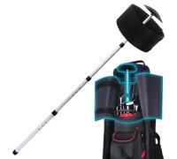 Generico Travel Golf Bag Support Rod - 51.97x6.1 Inches Protective Shock-Resistant Adjustable - Golf Travel Bag Support System With Pad,for Youth Beginner Adults Daily Traveling Practice Outdoor