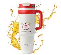 Genérico Travel Mug - Water Bottle | Insulated Tumblers | 1000 ml Vacuum Insulated Tumbler, Insulated Water Bottle, Leakproof Double Wall Tumbler, Reusable Coffee, Cupholder Iced Coffee Cup
