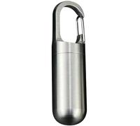 Generico Travel Pill Case, Metal MiniPill Container, Portable Pill