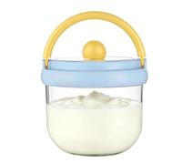 Generico Travel Salad Container - 600ml Leak Proof Meal Prep Food Jar Storage for Fresh Use | Portable Airtight with Lunch Bowl, Food Organizer for Fruits Vegetables Snacks Office Gym Picnic Camping