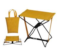 Generico Travel Step Stool - Small Foldable Chair for Activities | Reinforced Joint Build with Space Saving Mechanism, Easy Open System for Backpacking Stadium Garden Fishing Rest Spot