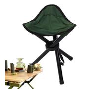 Generico Travel Stool, Lightweight Folding Stool, 14.96x3.94x3.94 inches Portable Triangular Camp Seat, Compact Foldable Bench for Outdoor Hiking, Backpacking, Fishing, Picnic Adventures