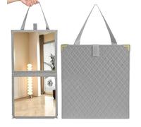 Generico Travel Trailer RV Camp Bathroom Mirror - 33.46 Inches, Foldable