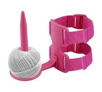 Generico Travel Yarn Holder | Hands-Free Double Strap 360 Degree Rotating | Wearable Spool Holder For Car Park Home Outdoors Craft | Studio Experienced Knitters