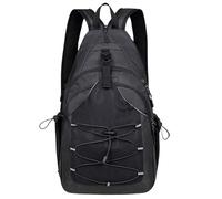 Generico Traveling Backpack Men, Small Sling Organizer Bag Women, 26x16x44cm/10.24x6.3x17.32 inches Stylish Lightweight for Hiking Running Workout Camping Climbing Travel Water-Proof Oxford