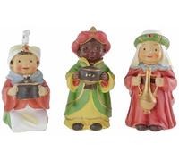 Generico Tre Re Magi in Resina cm 10 Stile Bambino Oliver
