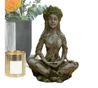 Generico Tree Spirits Figures - Handcrafted Decorative Figurines for Home Garden | Resin Material with Detailed Carving, Mystical Design for Desktop, Shelf, or Outdoor Decoration