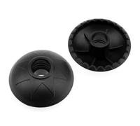 Generico Trekking Pole Mud Tips - 5.5cm | 2X Round Hiking Walking Stick Baskets Tips, Tip Protector, Hikings Pole Tip, Walking Stick Replacement Accessory For Hiking