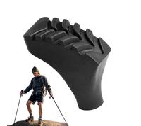 Genérico Trekking Pole Tip - Walking Cane Tips, Shoe Shaped Anti-Slip Feet For Hiking Poles, Trekking Pole Tips Replacement Protectors, Anti-Slip Tips Hiking Poles Accessories