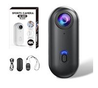 Generico Treklon POV Camera, 2025 New Treklon Body Camera, Stallionframes 4K Thumb Action Cameras, Hd 1080p/4k Pocket Action Cam, for Cycling, Diving, Travel, Fishing (Black 1080p,No Card)