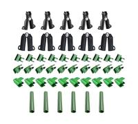 Generico Trellis Connectors - Plant Joiners, Garden Fasteners for Vegetable Greenhouse, Adjustable Stakes with Secure Support, Gardening Tools, Orchard Clips for Raised Beds And Patio Space
