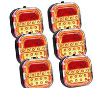 Generico Trendfetchus Wireless Tail Lights, Trendfetchus Car LED Trailer Lights, Indicator & Tail Lights for Vehicles, Waterproof Trailers Lights for Boat, Truck, Rv Turn Signal (6 pcs)