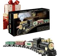 Genérico Treni elettrici, giocattolo educativo musicale vintage con | Set sensoriale per bambini e bambine, per casa, asilo, asilo, soggiorno e feste